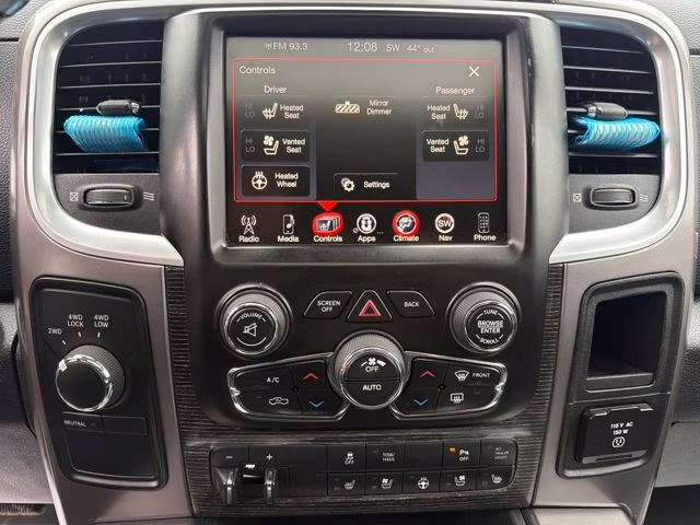 2015 Brilliant Black Crystal Pearlcoat Ram 2500 Laramie Longhorn 4X4 Truck