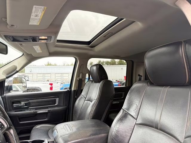 2015 Brilliant Black Crystal Pearlcoat Ram 2500 Laramie Longhorn 4X4 Truck