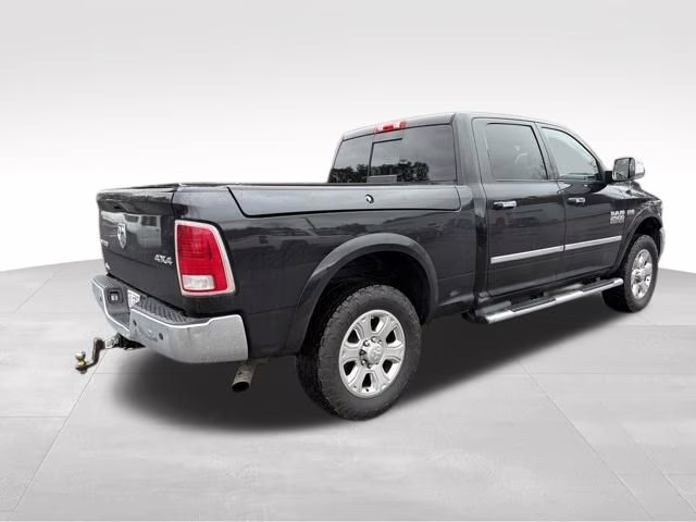 2015 Brilliant Black Crystal Pearlcoat Ram 2500 Laramie Longhorn 4X4 Truck