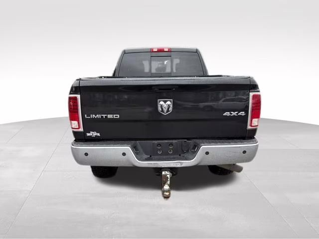 2015 Brilliant Black Crystal Pearlcoat Ram 2500 Laramie Longhorn 4X4 Truck