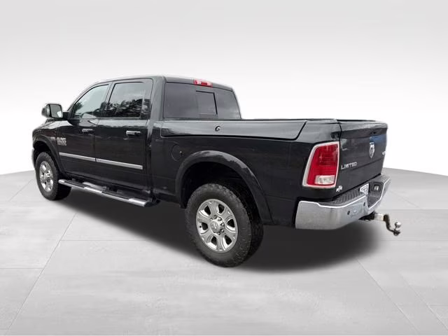 2015 Brilliant Black Crystal Pearlcoat Ram 2500 Laramie Longhorn 4X4 Truck