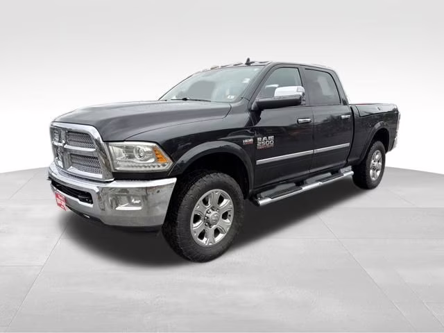 2015 Brilliant Black Crystal Pearlcoat Ram 2500 Laramie Longhorn 4X4 Truck