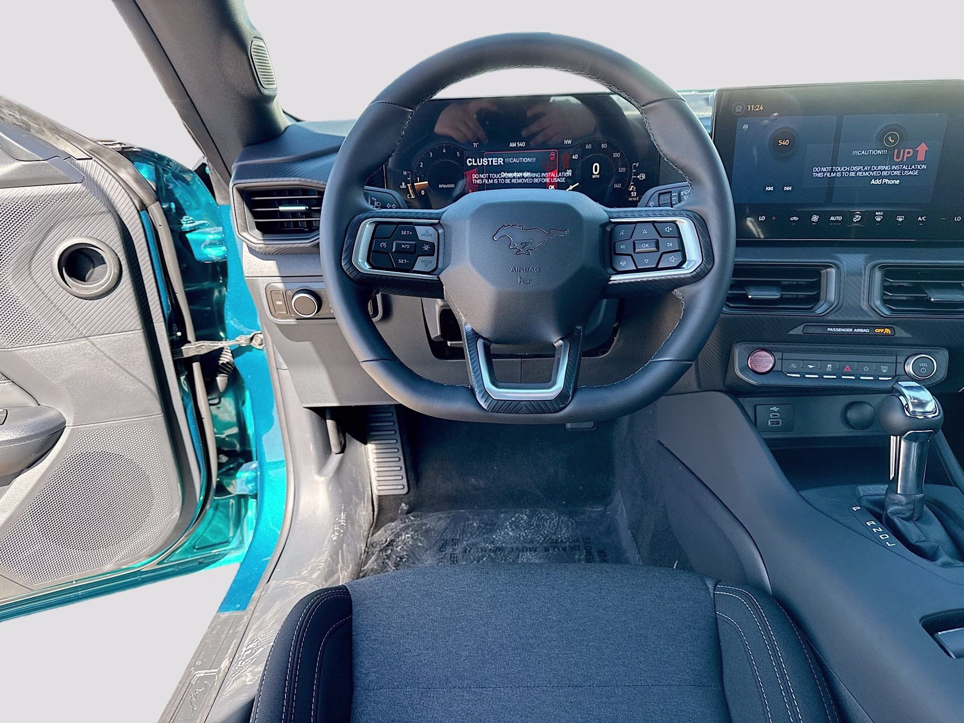 2026 Adriatic Blue Metallic Ford Mustang EcoBoost RWD Coupe