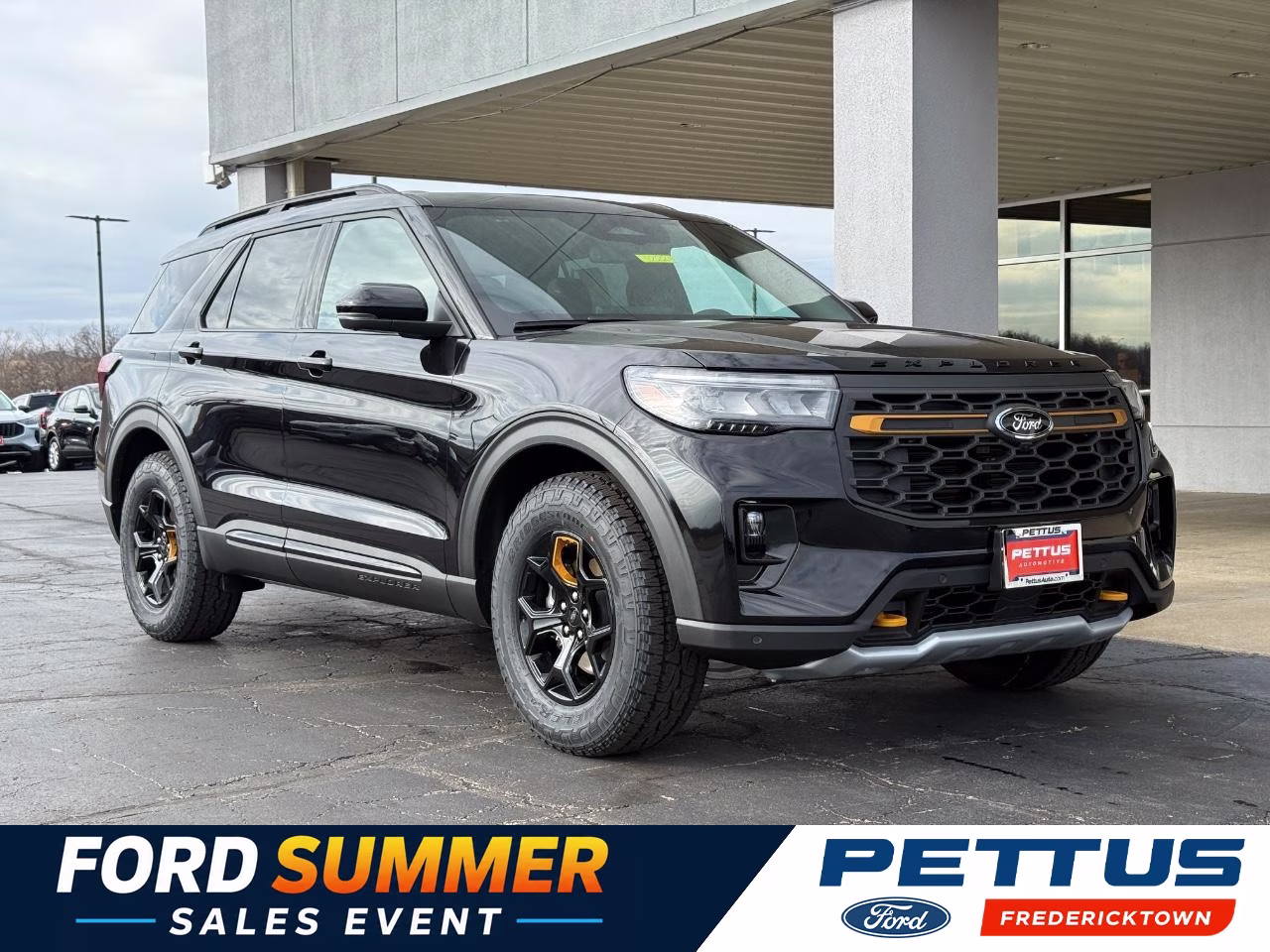 2026 Agate Black Metallic Ford Explorer Tremor 4X4 SUV
