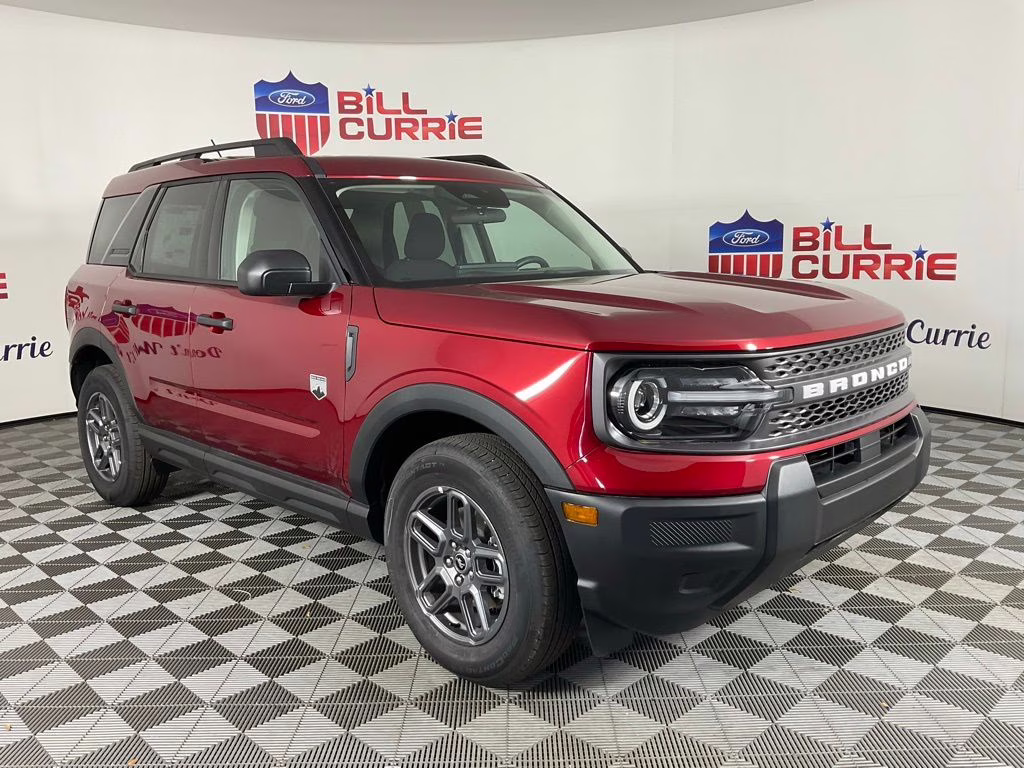 2025 Ruby Red Metallic Ford Bronco Sport Big Bend 4X4 SUV