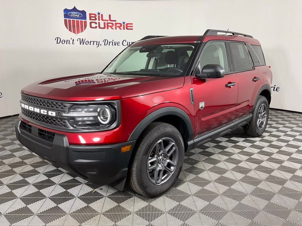 2025 Ruby Red Metallic Ford Bronco Sport Big Bend 4X4 SUV