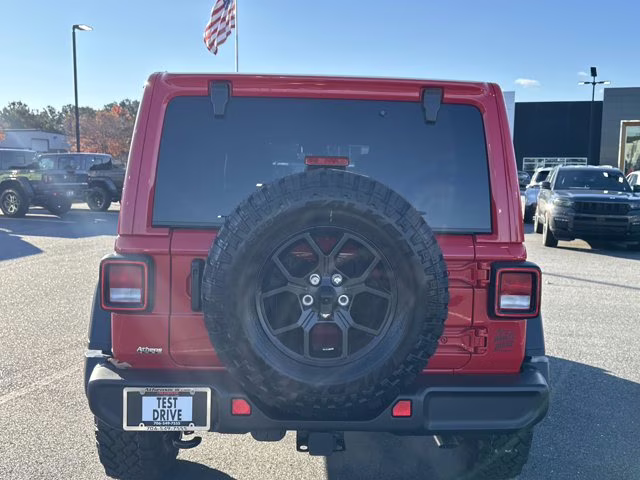 2026 Firecracker Red Clearcoat Jeep Wrangler Willys 4X4 Convertible