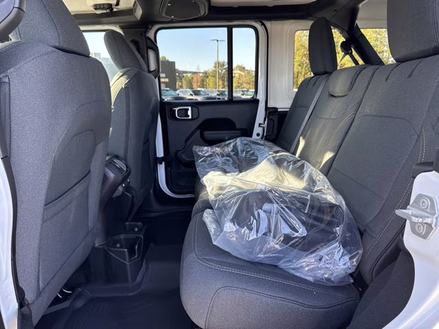 2026 Bright White Clearcoat Jeep Wrangler Sport S 4X4 Convertible