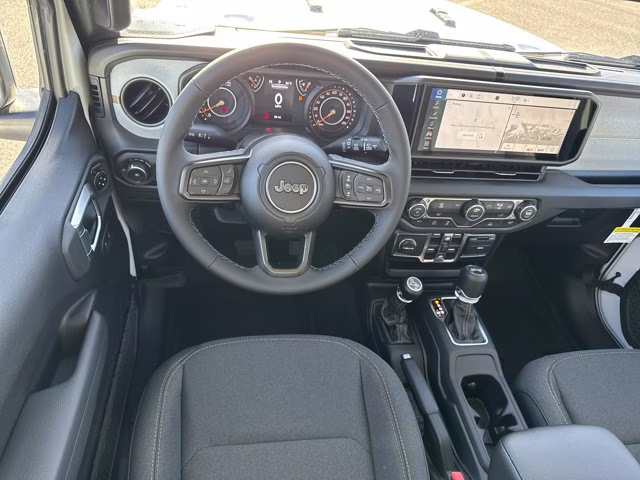 2026 Bright White Clearcoat Jeep Wrangler Sport S 4X4 Convertible