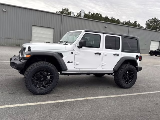 2026 Bright White Clearcoat Jeep Wrangler Sport S 4X4 Convertible