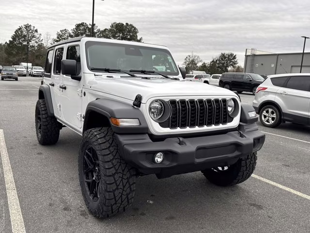 2026 Bright White Clearcoat Jeep Wrangler Sport S 4X4 Convertible