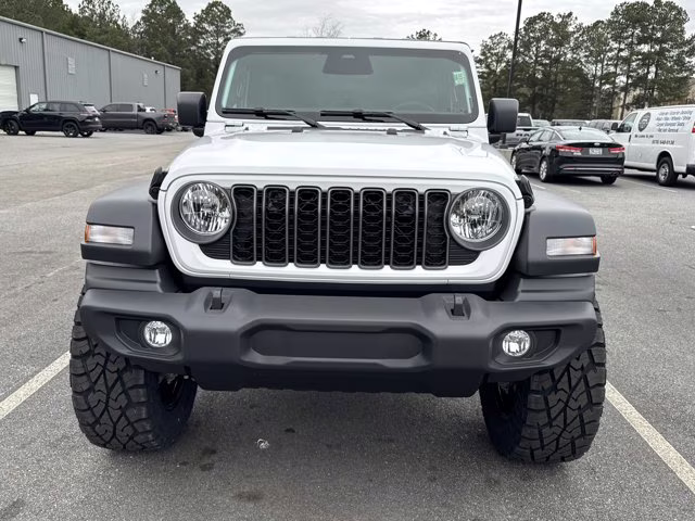 2026 Bright White Clearcoat Jeep Wrangler Sport S 4X4 Convertible