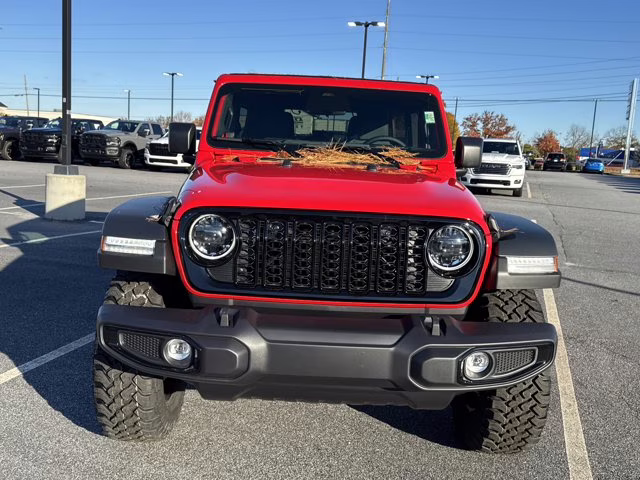 2026 Firecracker Red Clearcoat Jeep Wrangler Willys 4X4 Convertible