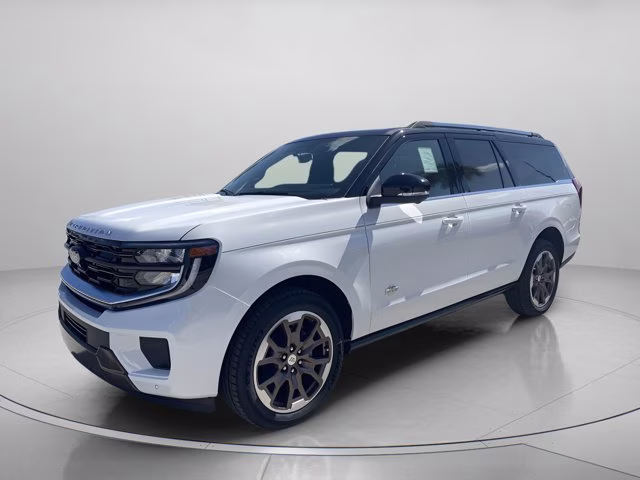2026 Star White Metallic Tri-Coat Ford Expedition Max King Ranch 4X4 SUV