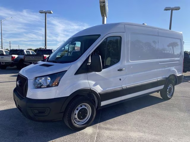 2026 Oxford White Ford Transit Cargo Van Base RWD Van