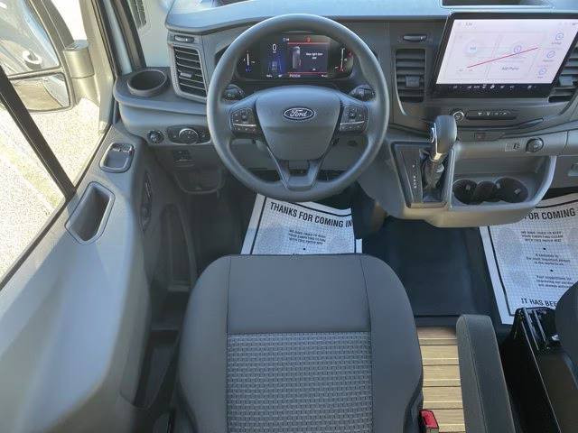 2026 Oxford White Ford Transit Cargo Van Base RWD Van