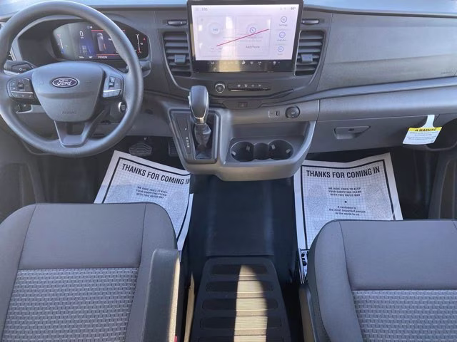 2026 Oxford White Ford Transit Cargo Van Base RWD Van