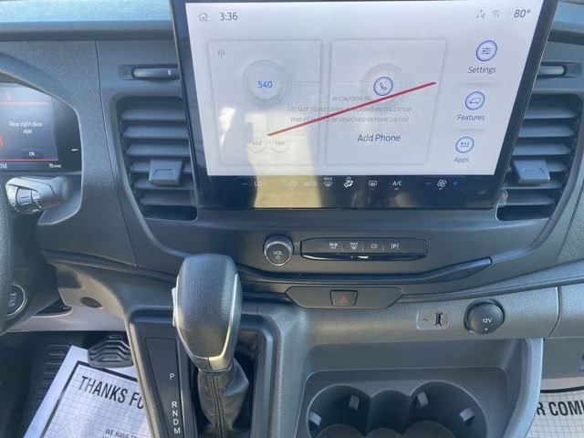 2026 Oxford White Ford Transit Cargo Van RWD Van