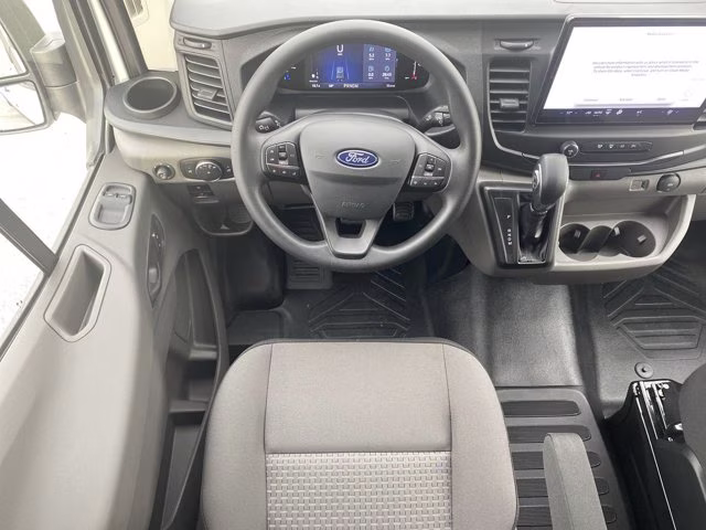 2026 Oxford White Ford Transit Cargo Van Base AWD Van