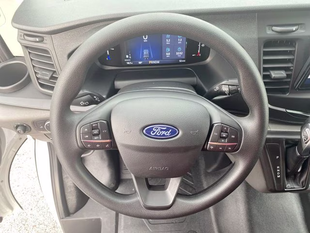 2026 Oxford White Ford Transit Cargo Van Base AWD Van