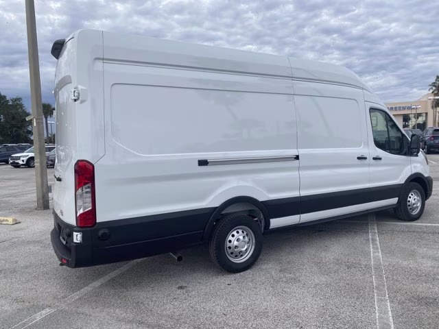 2026 Oxford White Ford Transit Cargo Van Base AWD Van