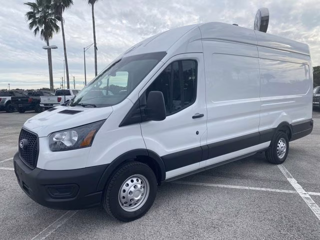 2026 Oxford White Ford Transit Cargo Van AWD Van