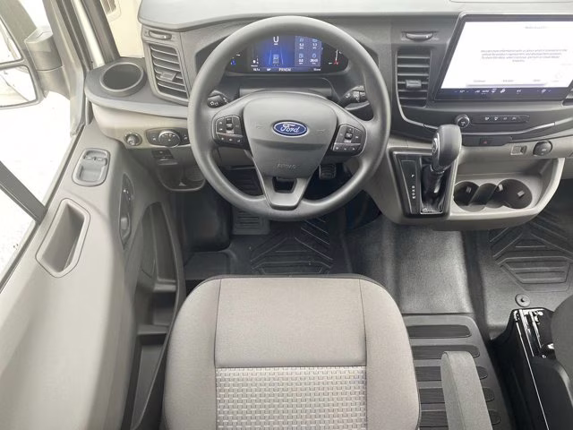 2026 Oxford White Ford Transit Cargo Van AWD Van