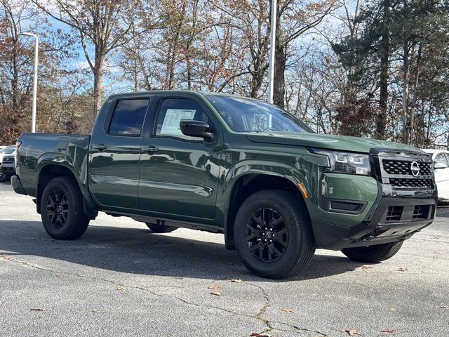 2026 Tactical Green Metallic Nissan Frontier SV 4X4 Truck