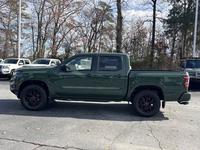 2026 Tactical Green Metallic Nissan Frontier SV 4X4 Truck