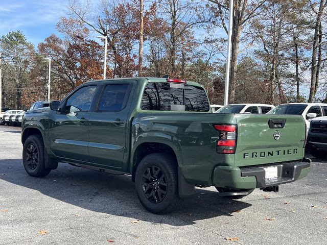 2026 Tactical Green Metallic Nissan Frontier SV 4X4 Truck