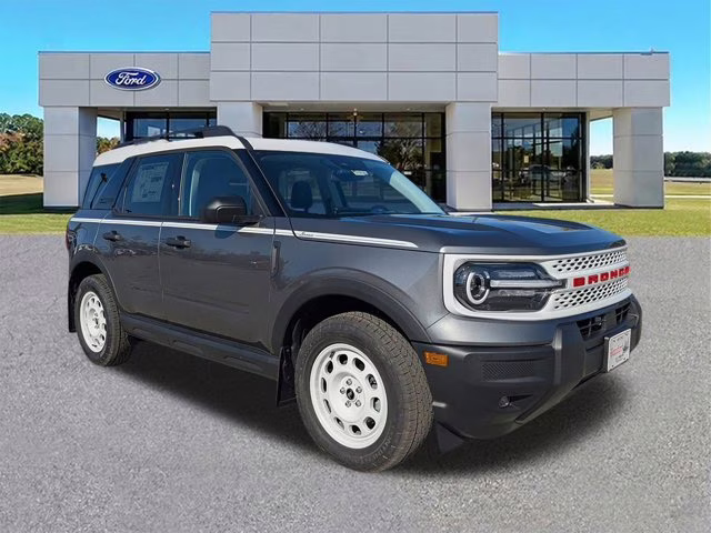 2025 Gray Metallic Ford Bronco Sport Heritage 4X4 SUV