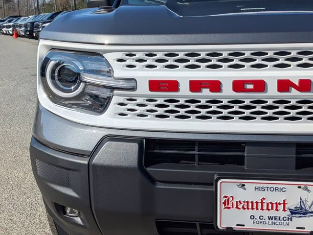 2025 Gray Metallic Ford Bronco Sport Heritage 4X4 SUV