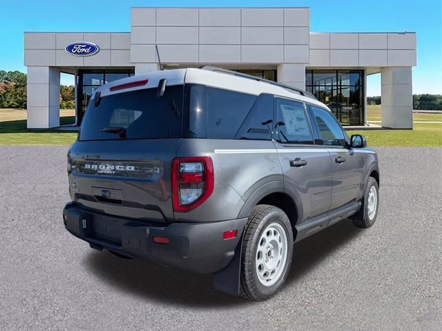 2025 Gray Metallic Ford Bronco Sport Heritage 4X4 SUV