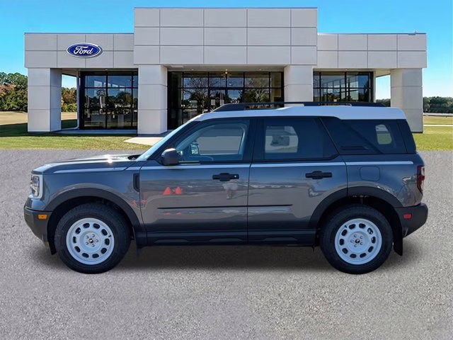 2025 Gray Metallic Ford Bronco Sport Heritage 4X4 SUV