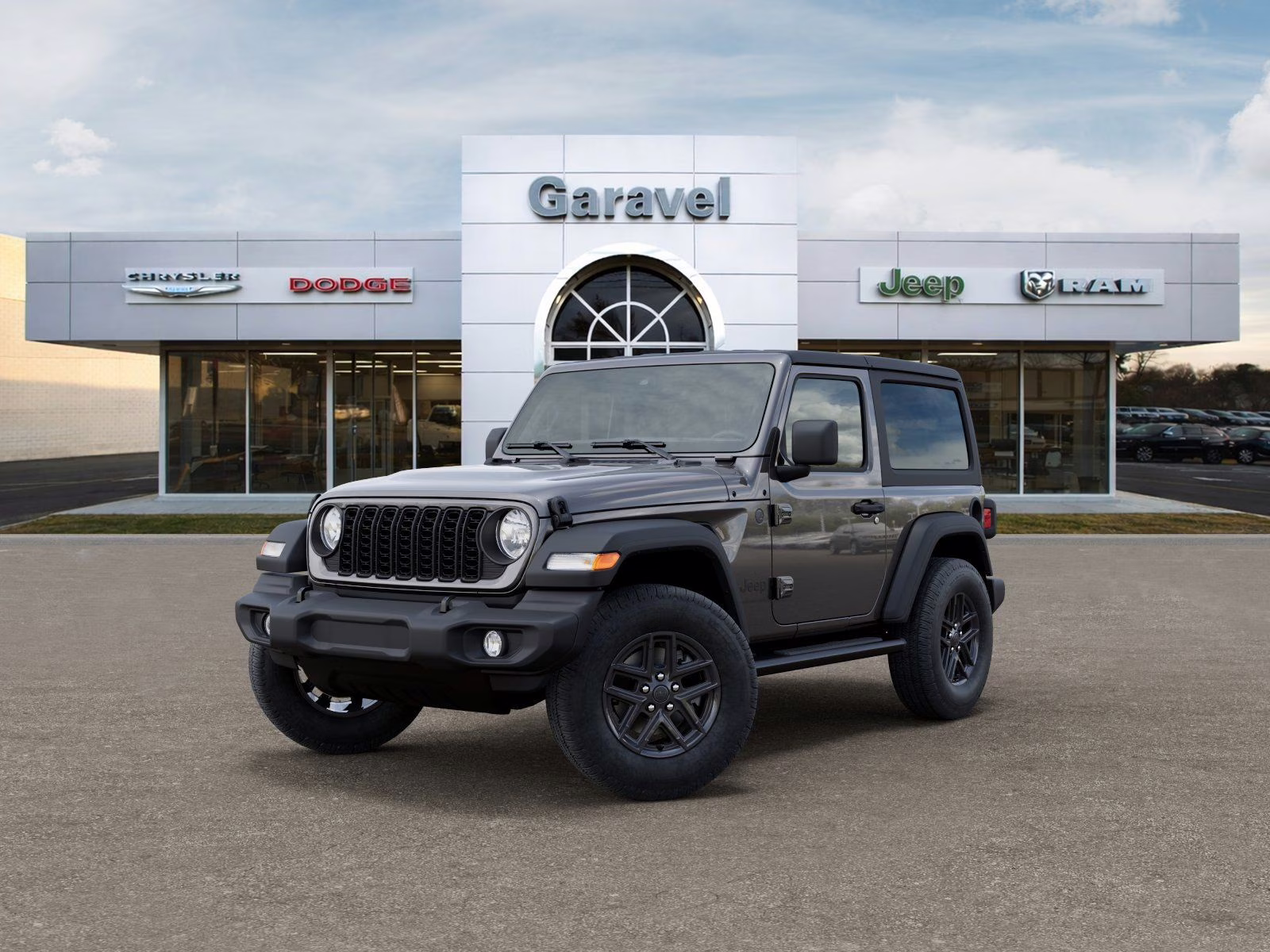 2026 Granite Crystal Metallic Clearcoat Jeep Wrangler Sport S 4X4 SUV