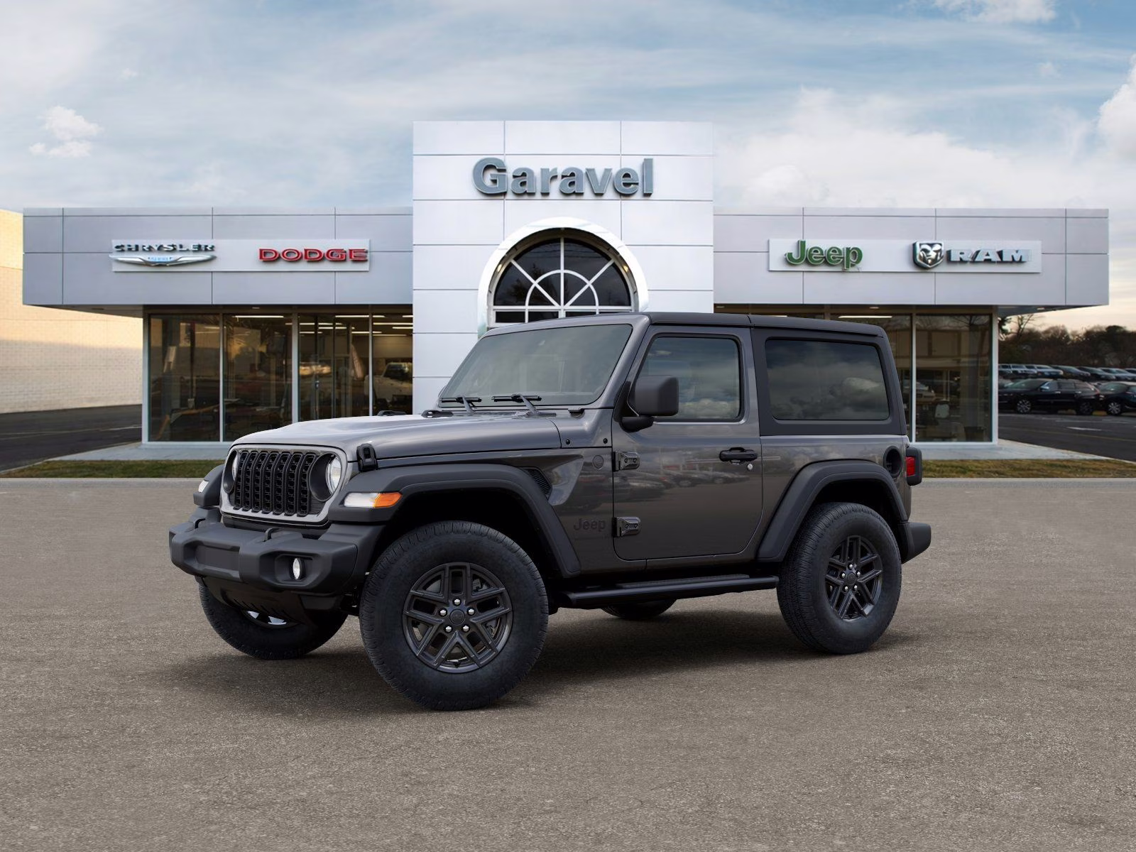 2026 Granite Crystal Metallic Clearcoat Jeep Wrangler Sport S 4X4 SUV