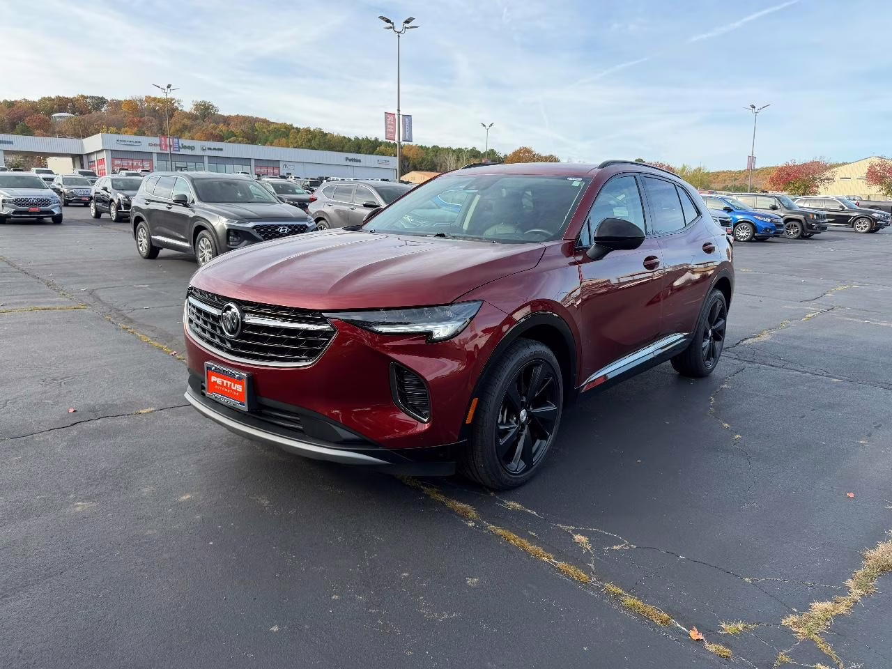 2021 Cinnabar Metallic Buick Envision Essence FWD SUV