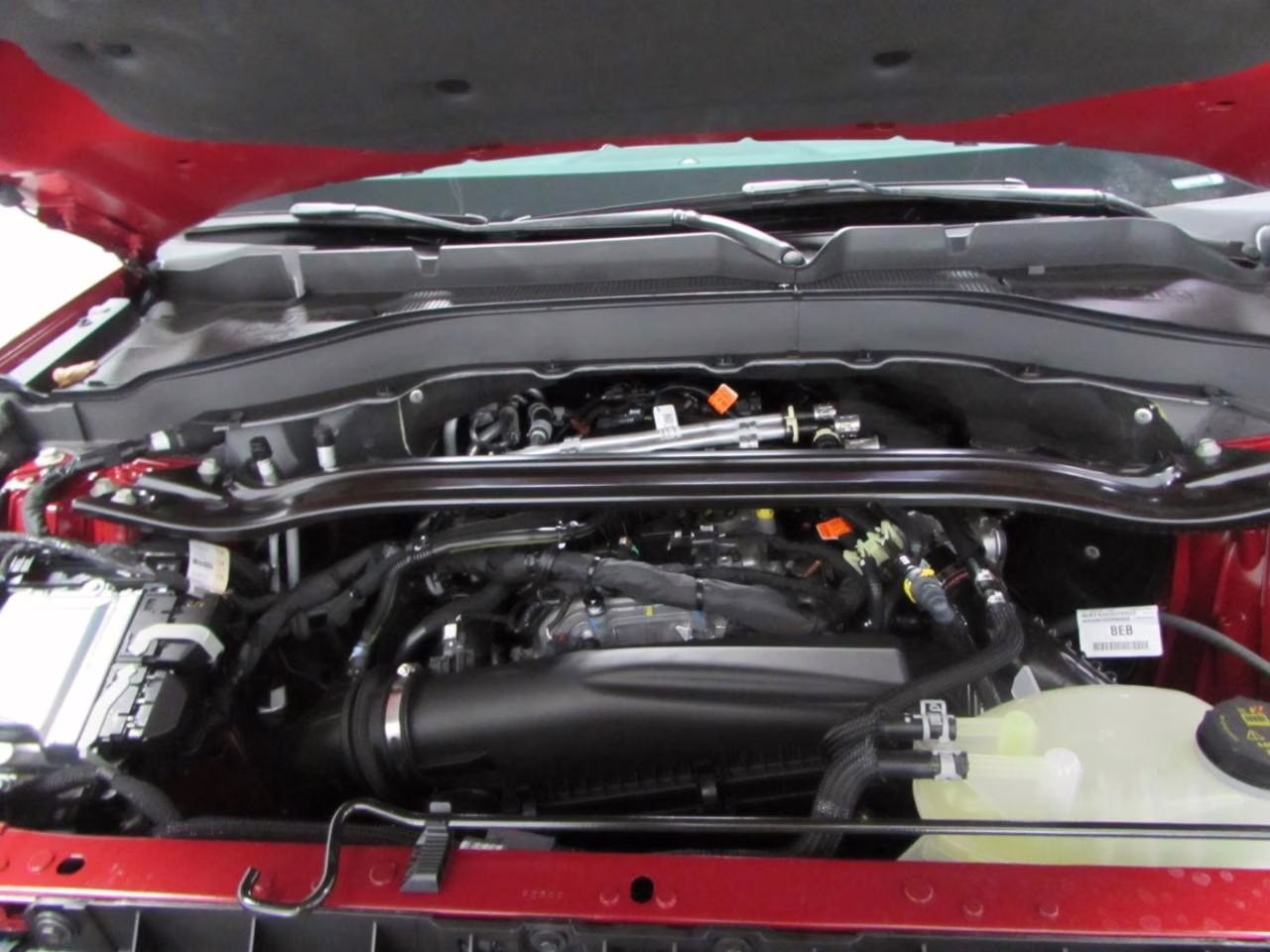 2026 Rapid Red Metallic Tinted Clearcoat Ford Explorer ST-Line 4X4 SUV