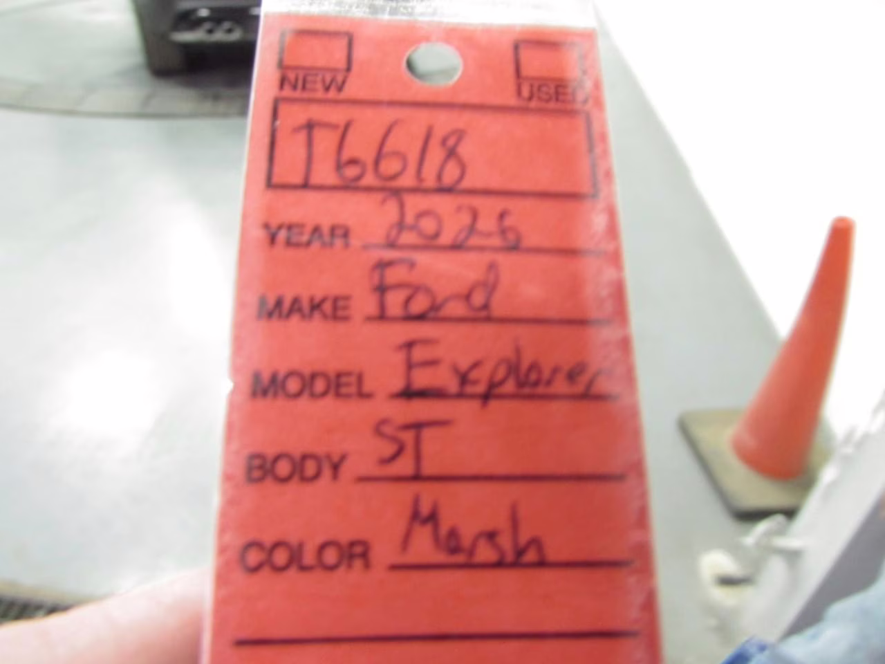 2026 Marsh Gray Ford Explorer ST 4X4 SUV