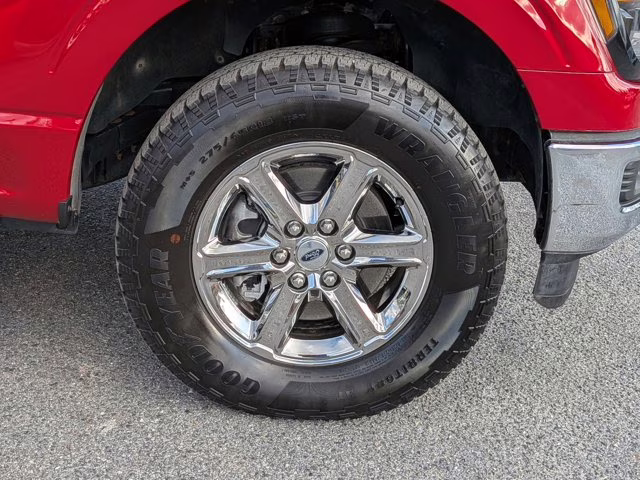 2024 Red Metallic Ford F-150 XLT 4X4 Truck