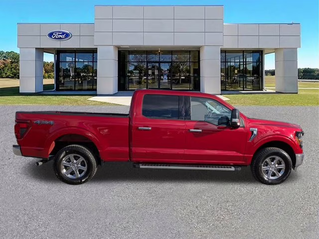 2024 Red Metallic Ford F-150 XLT 4X4 Truck