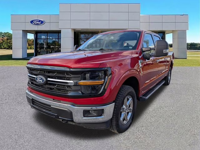 2024 Red Metallic Ford F-150 XLT 4X4 Truck