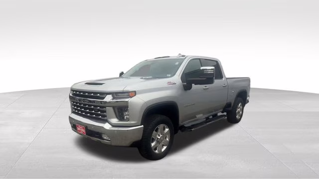 2021 Silver Ice Metallic Chevrolet Silverado 2500HD LTZ 4X4 Truck