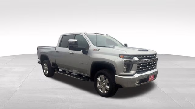 2021 Silver Ice Metallic Chevrolet Silverado 2500HD LTZ 4X4 Truck