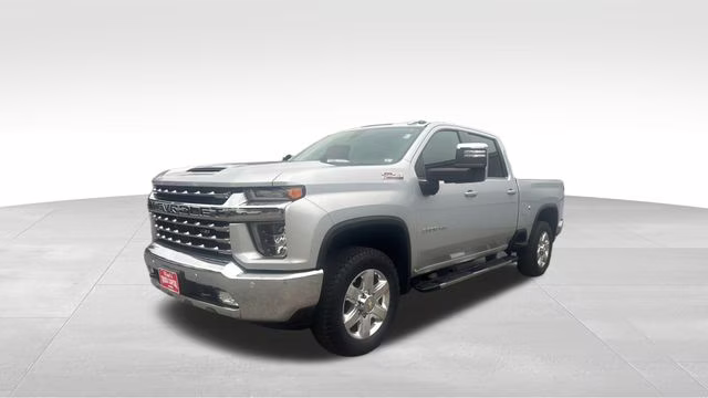 2021 Silver Ice Metallic Chevrolet Silverado 2500HD LTZ 4X4 Truck