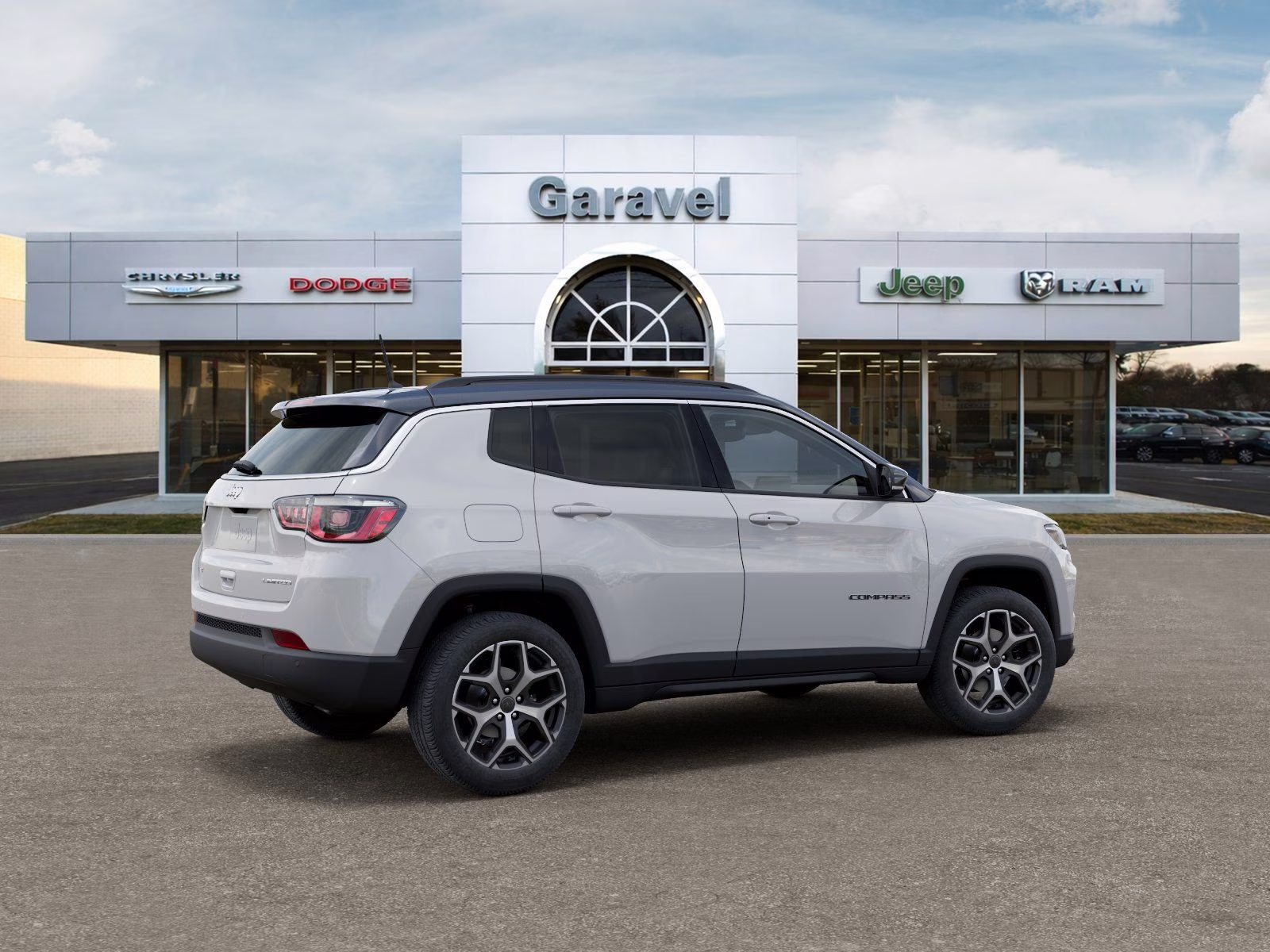 2026 Bright White Clearcoat Jeep Compass Limited 4X4 SUV