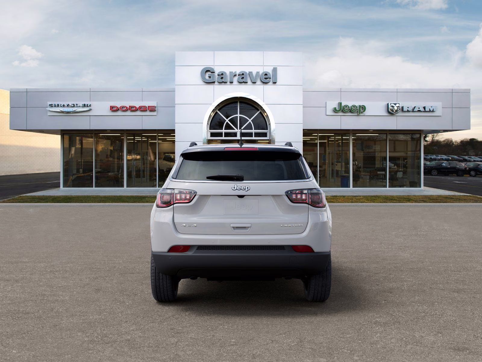 2026 Bright White Clearcoat Jeep Compass Limited 4X4 SUV