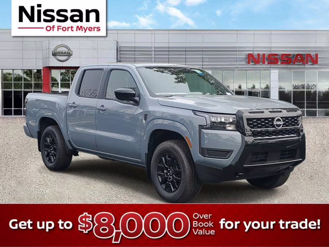 2026 Boulder Gray Nissan Frontier SV 4X4 Truck