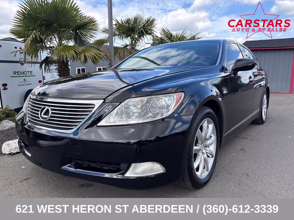 2009 Black Sapphire Pearl Lexus LS 460 RWD Sedan