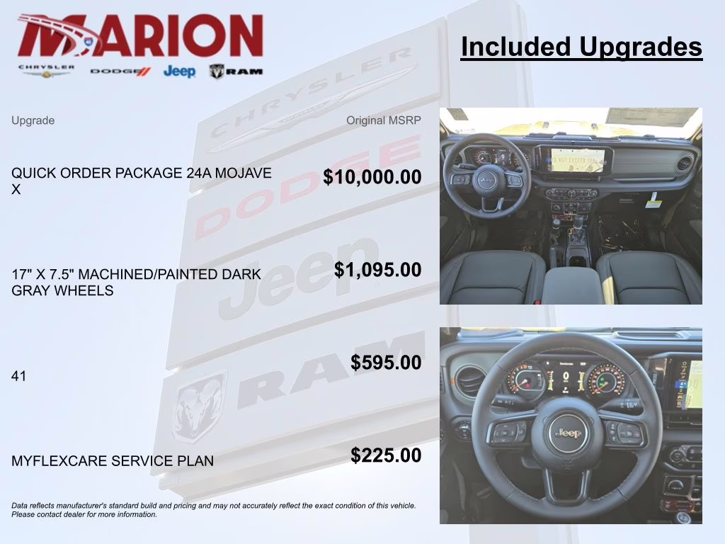 2026 41 Jeep Gladiator Mojave 4X4 Truck